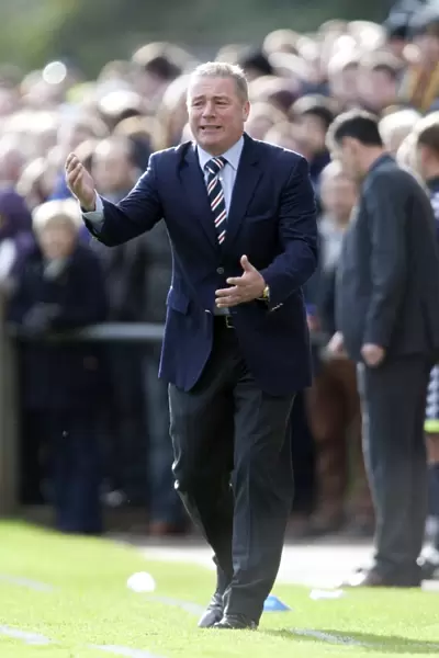 Ally McCoist Rallies Rangers Players to Victory in Scottish Cup: Forres Mechanics 0-1