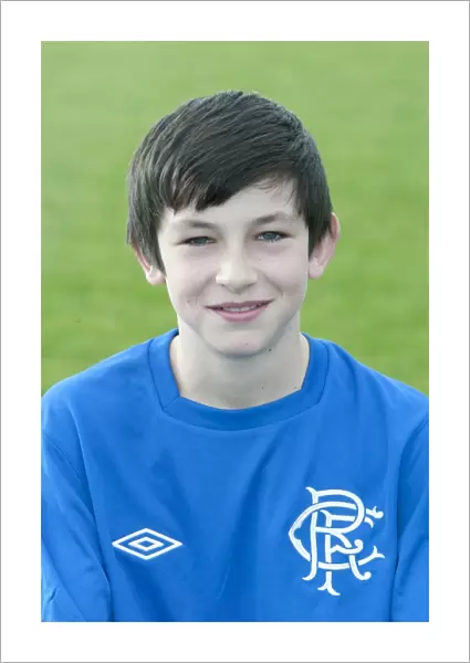 Focused and Determined: Rangers U13s - Portraits of Jack Pow and Team at Murray Park