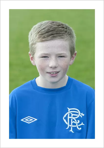 Focused Young Faces of Rangers U13 Soccer Team at Murray Park