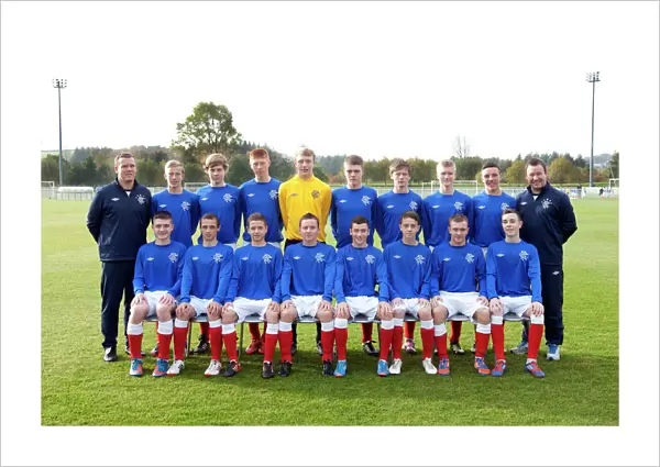 Soccer - Rangers U15s Team Picture - Murray Park