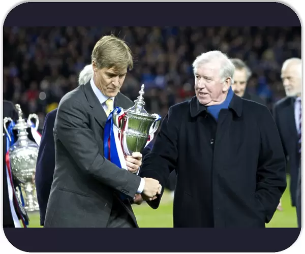 Rangers Football Club: A Legendary Anniversary - Gough and Greig's Epic Half-Time Reunion: A Journey Down Memory Lane (Rangers 2-0 Stirling Albion)