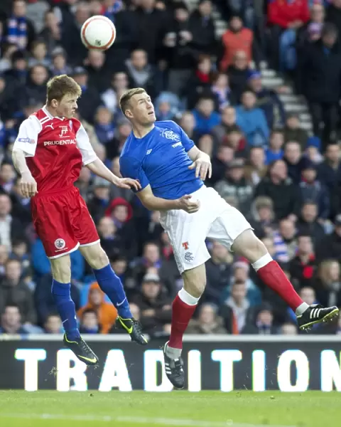 Rangers 2-0 Stirling Albion: Kevin Kyle's Thrilling Performance at Ibrox Stadium - Scottish Third Division Soccer Match