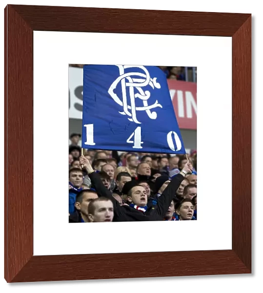 Rangers Football Club: 140th Anniversary Celebrations - A Sea of Supporter Pride at Ibrox Stadium (Rangers 2-0 Stirling Albion)