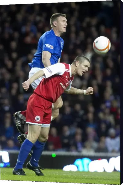 Kevin Kyle's Thrilling Performance: Rangers 2-0 Stirling Albion at Ibrox Stadium