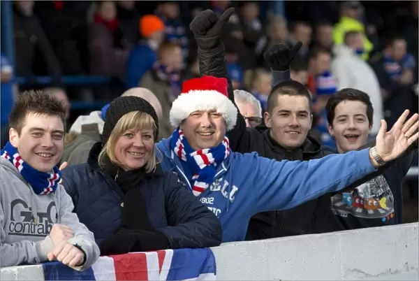 Rangers FC: Montrose 2-4 Euphoric Celebrations in the Stands (Irn-Bru Scottish Third Division)