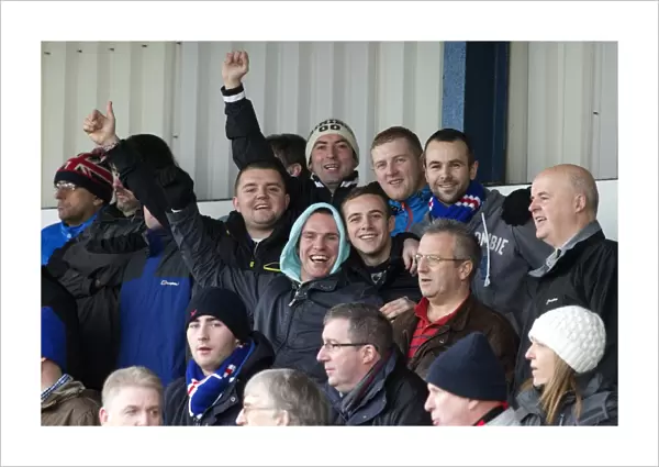 Rangers Fans Triumph: Montrose 2-4 Rangers - Scottish Third Division Soccer Match