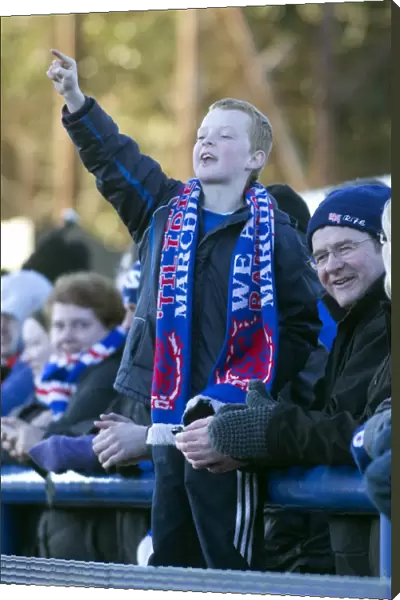 Young Rangers Fan's Exhilarating Montrose Experience: 4-2 Rangers Victory in Scottish Third Division
