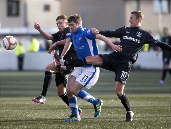 Intense Rivalry: Macleod vs. McIntosh in Rangers vs. Montrose's Scottish Third Division Clash