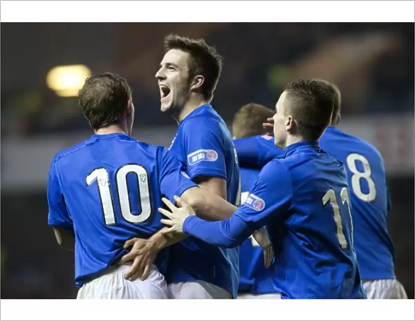 Andy Little's Euphoric Moment: Rangers 3-0 Triumph Over Annan Athletic at Ibrox Stadium