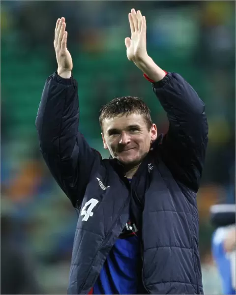 Rangers Glory: Lee McCulloch's Decisive Goal vs. Sporting Lisbon (2-0) in the Quarter-Finals