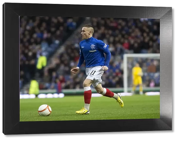 Barrie McKay Scores the Third: Rangers 3-0 Clyde at Ibrox Stadium