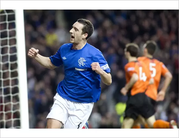 Rangers Lee Wallace Rejoices in 3-0 Triumph Over Clyde at Ibrox Stadium