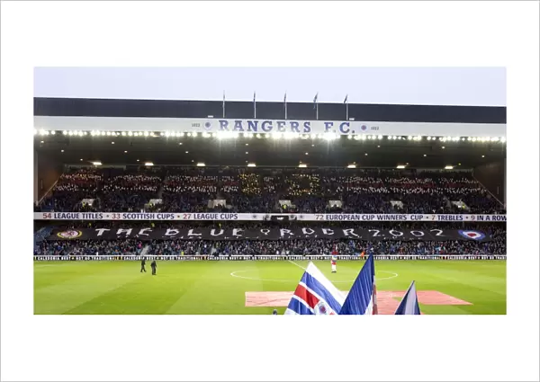Celebrating a Decade of The Blue Order: Rangers Football Club's Memorable 3-0 Victory over Clyde (2012)