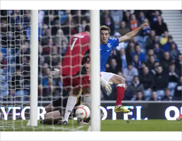 Rangers Andy Little Scores the Opener: A 4-2 Thriller Against Berwick Rangers at Ibrox Stadium