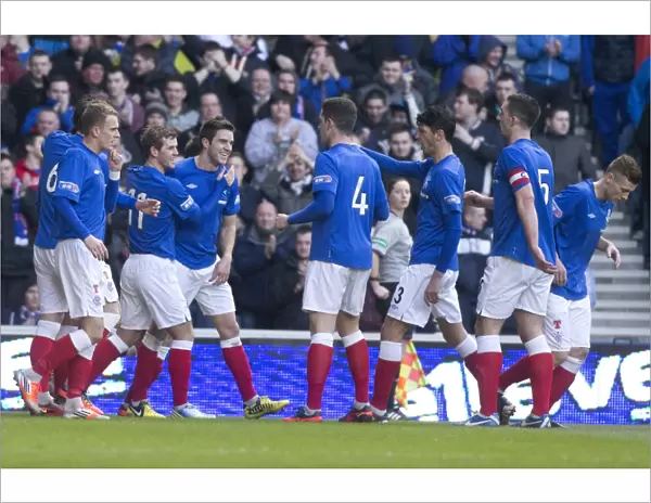 Andy Little's Euphoric Moment: Rangers 4-2 Victory Over Berwick Rangers at Ibrox Stadium