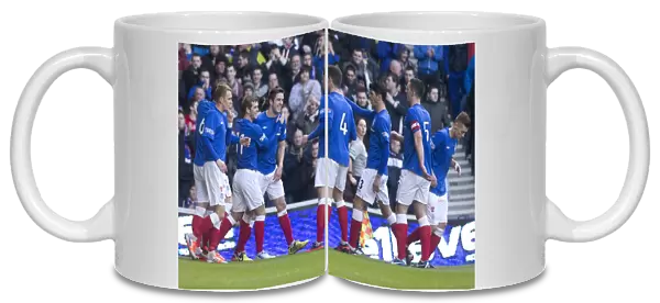 Andy Little's Euphoric Moment: Rangers 4-2 Victory Over Berwick Rangers at Ibrox Stadium
