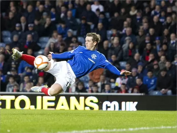 Thrilling Third: David Templeton Scores Rangers Goal in 4-2 Victory over Berwick Rangers at Ibrox