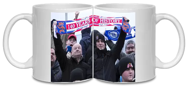 Rangers Fans Ecstatic: 1st Goal Celebration at Balmoor Stadium - Peterhead vs Rangers