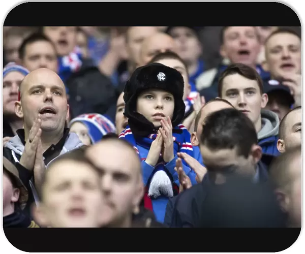 Thrilling Draw at Ibrox: Rangers vs Montrose - Passionate Fans in Action