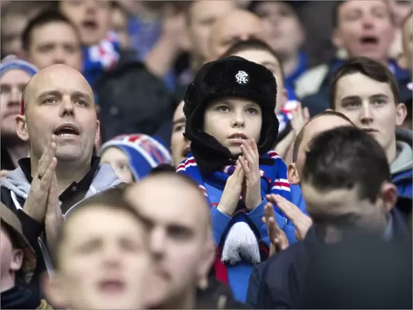 Thrilling Draw at Ibrox: Rangers vs Montrose - Passionate Fans in Action