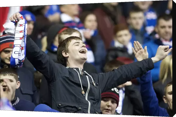 A Sea of Passion: Rangers vs Montrose - Thrilling Third Division Showdown at Ibrox (1-1)