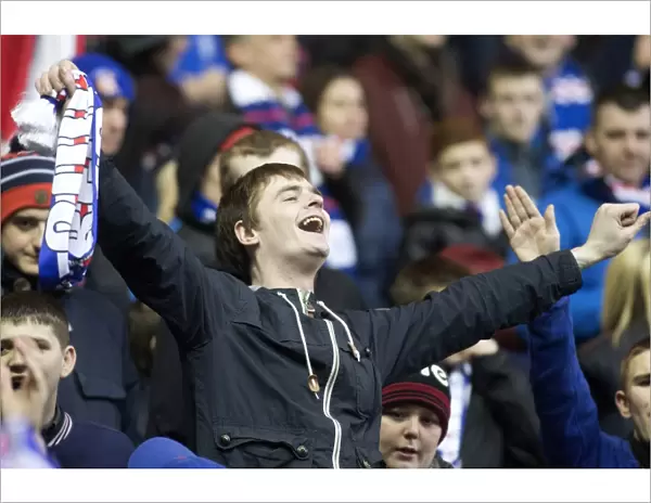 A Sea of Passion: Rangers vs Montrose - Thrilling Third Division Showdown at Ibrox (1-1)