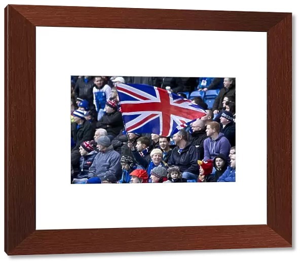 A Sea of Union Jacks: Rangers 4-0 Queens Park at Ibrox Stadium
