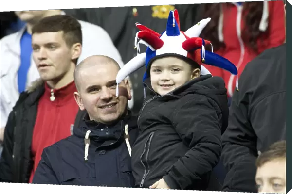 Rangers Glory: Fans Celebrate 4-0 Victory Over Queens Park at Ibrox Stadium