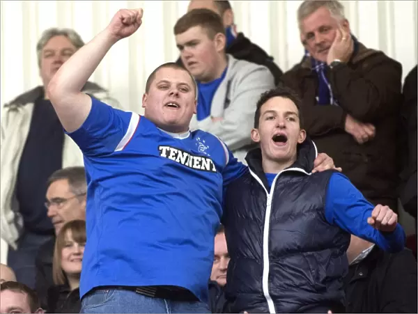 Rangers Glory: Ecstatic Fans Celebrate Epic 4-1 Victory