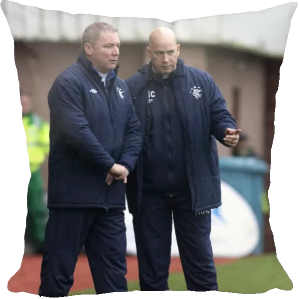 Ally McCoist and Kenny McDowall: Leading Rangers to a 1-4 Victory in the Scottish Third Division at Broadwood Stadium against Clyde