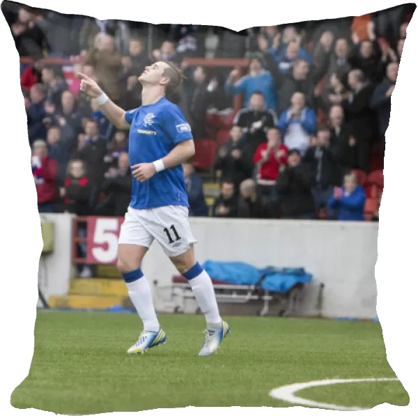 Rangers David Templeton Ecstatic Over First Goal in Scottish Third Division Victory Against Clyde (4-1)