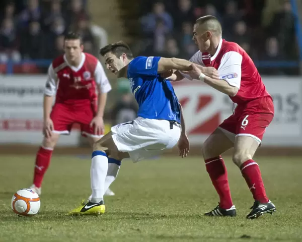 Andy Little vs Jamie Bishop: A Draw at Forthbank Stadium - Stirling Albion vs Rangers in the Scottish Third Division
