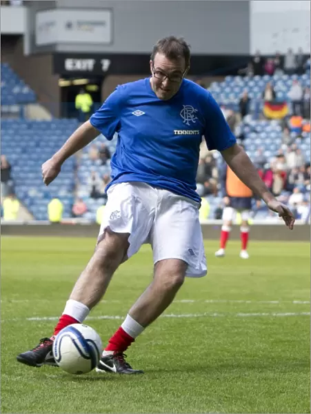 Half Time Penalty Showdown at Ibrox: Rangers Lead 3-1 against East Stirlingshire