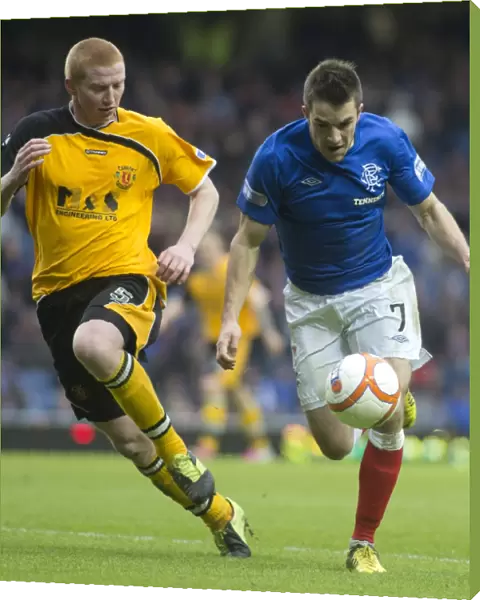 Annan Athletic's Upset: 1-2 Victory over Rangers at Ibrox Stadium - A Stunning Performance by Annan's Steven Swinglehurst and Andy Little