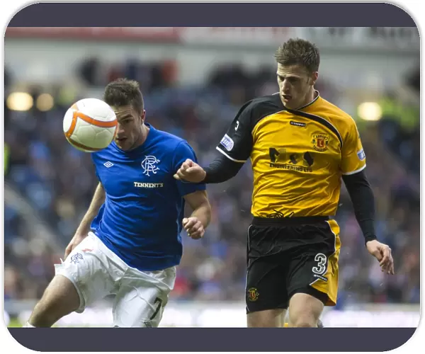 Game-Changing Moment: Rangers Andy Little vs Annan's Michael McGowan - A Thrilling Third Division Clash: 1-2 in Favor of Annan