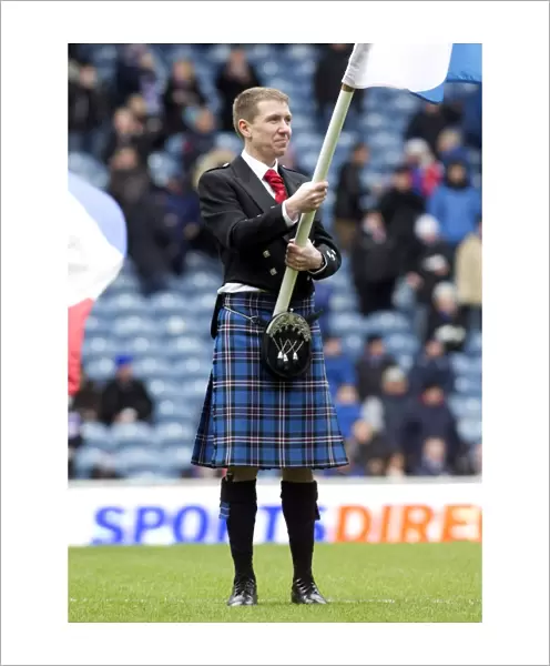 A Scoreless Battle at Ibrox Stadium: Rangers vs Stirling Albion - Flag Bearer