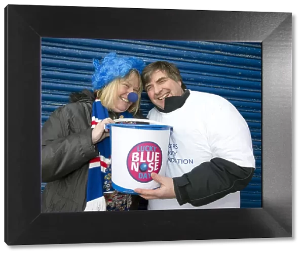 Rangers Football Club: United in Support - Ibrox Fans Raise Funds for Charity with Blue Noses
