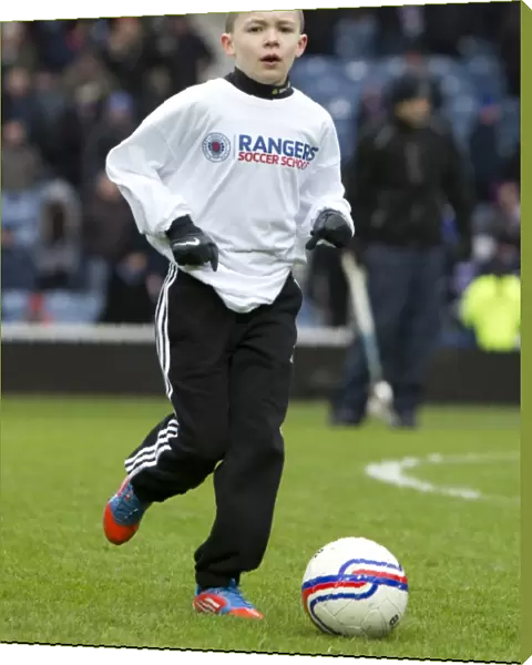 Rangers Football Club: Community Unity - Sharing the Pitch with Stirling Albion Kids at Ibrox