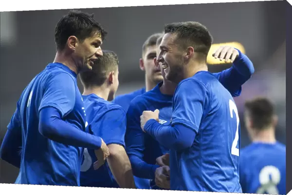 Rangers Chris Hegarty Scores Double: 2-Goal Lead Against Linfield at Ibrox Stadium
