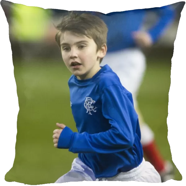Young Rangers Shine: Half Time Soccer Schools Match at Ibrox Stadium - Rangers 2-0 Linfield