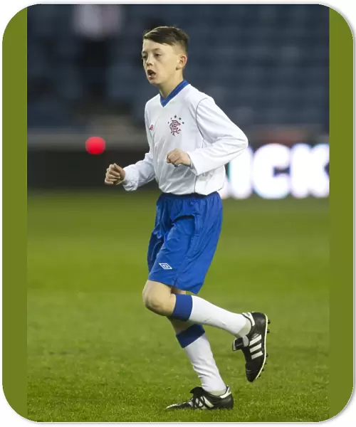 Young Rangers Shining Stars: Half Time at Ibrox (2-0 vs Linfield)