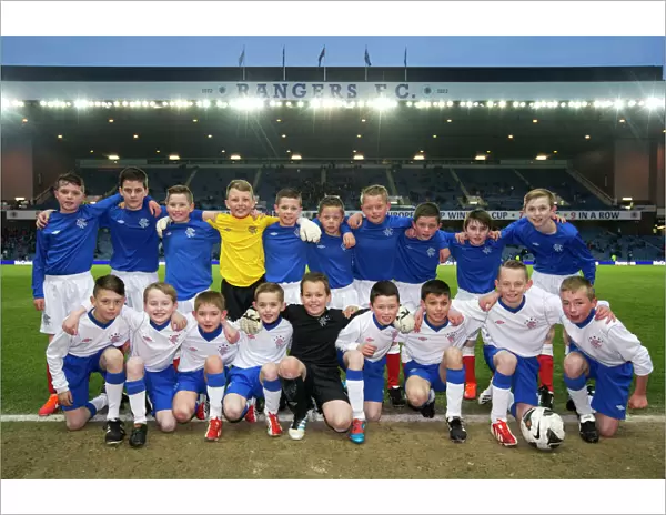 Young Stars Shine: Rangers Soccer Schools Half Time Match at Ibrox Stadium - Rangers 2-0 Linfield