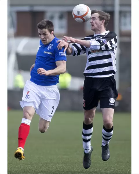 Andy Little Scores the Game-Winning Goal: Rangers Triumph over East Stirlingshire (4-2)