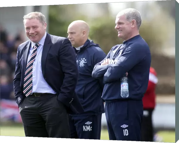Ally McCoist's Jovial Moments: Rangers Glorious 4-2 Win over East Stirlingshire in the Scottish Third Division