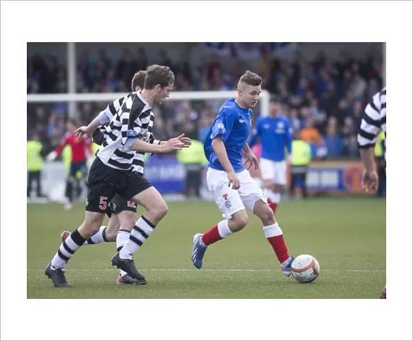 Rangers Daniel Stoney Stars in 4-2 Scottish Third Division Victory Over East Stirlingshire