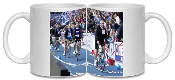 Rangers FC: Ibrox Stadium - Victory Ride: Rangers Fans Charity Cycle Secures 1-0 Win vs Berwick Rangers