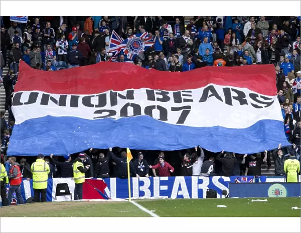 Rangers FC: Glorious 1-0 Victory Over Berwick Rangers at Ibrox Stadium - A Sea of Fans and Flags