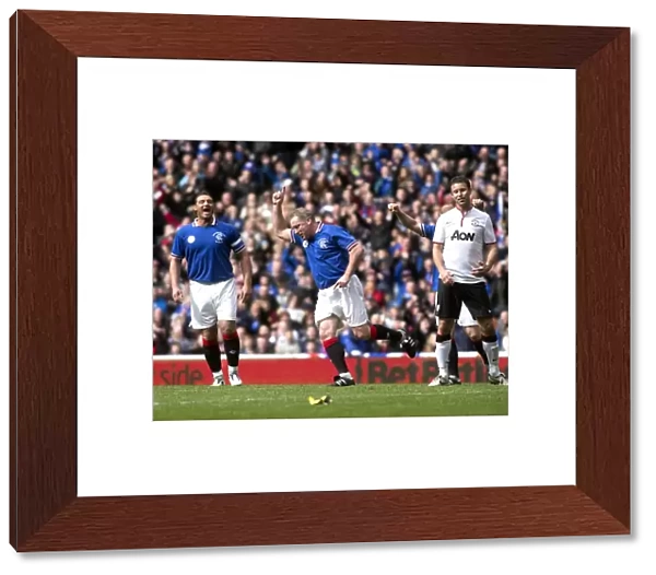 Ally McCoist's Glorious Double: Rangers Legends vs Manchester United Legends at Ibrox Stadium