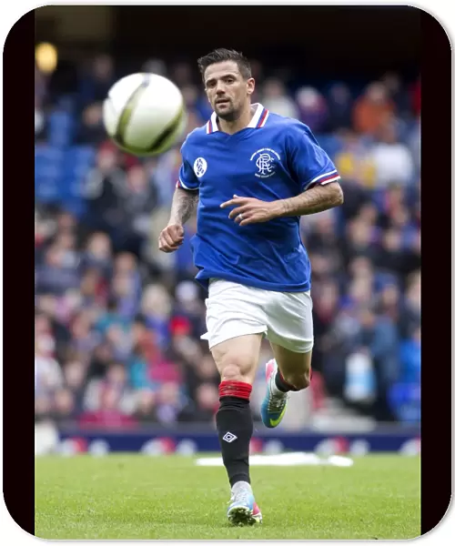 Rangers Legends vs Manchester United Legends: A Classic Soccer Showdown at Ibrox Stadium - Nacho Novo's Epic Performance: Glory Days Relived