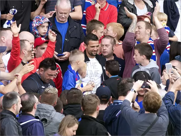 Rangers Football Club: Nacho Novo's Emotional Return - Almondvale Stadium (Albion Rovers 0-4 Rangers): A Sea of Ecstatic Fans
